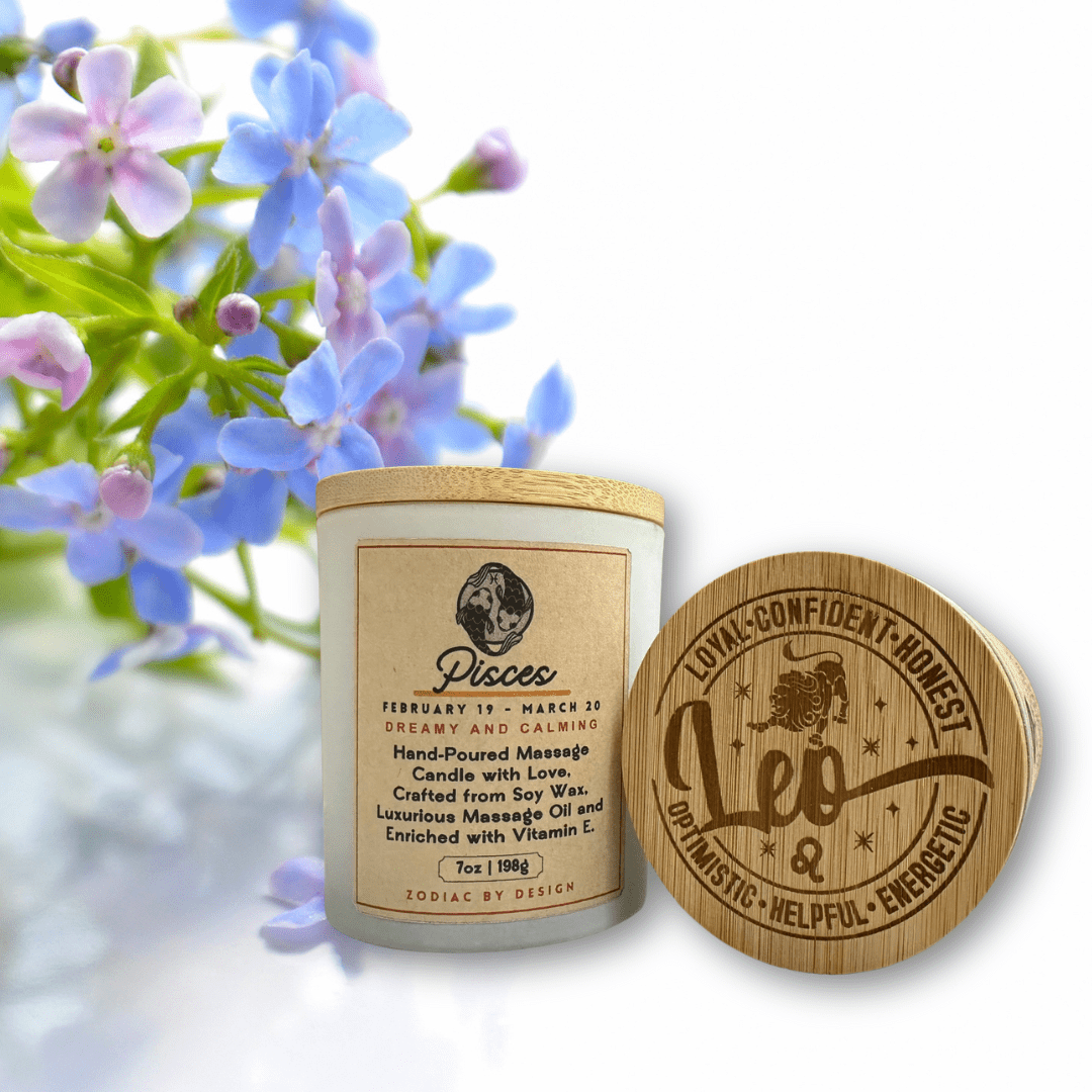 Zodiac Massage Candles